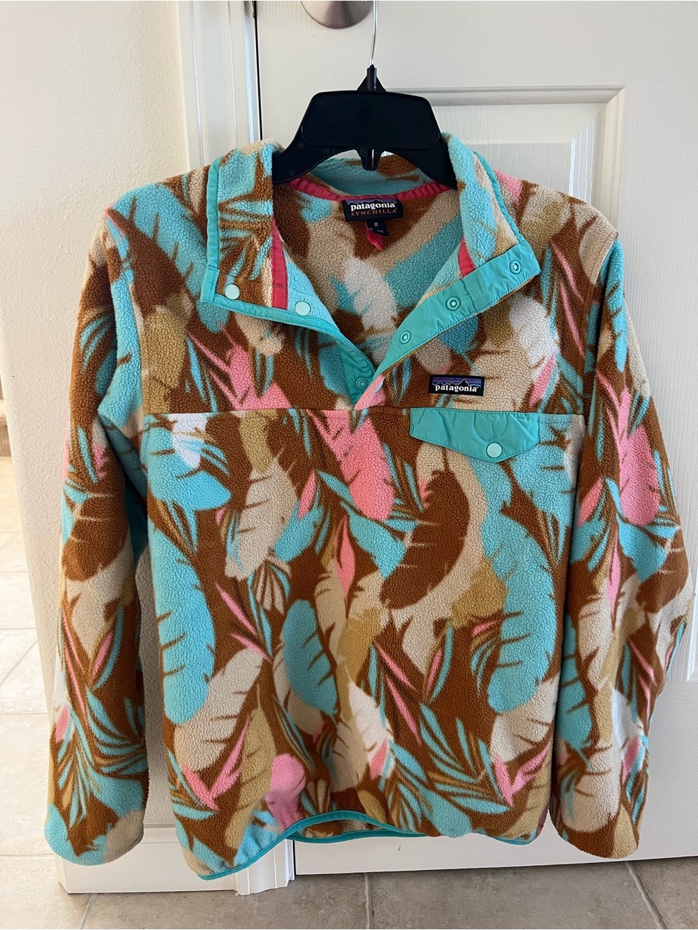 Patagonia Feather Dance Synchilla Fleece Pullover Jacket